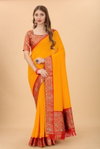 Dhruvi Designer Jacquard Vichitra Silk Sarees Wholesale Market In Surat With Price